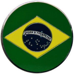 Brazilian Flag Ball Marker