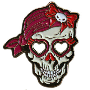 Skull Pink Bandana Ball Marker