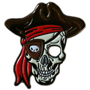 Skull Pirate Ball Marker