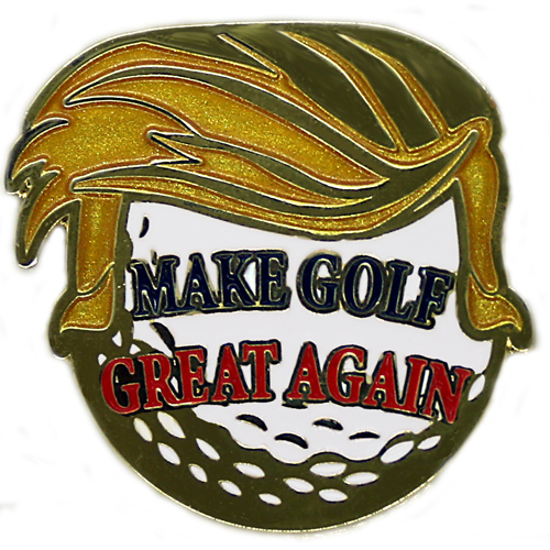 Make Golf Great Again Shaped Ball Marker