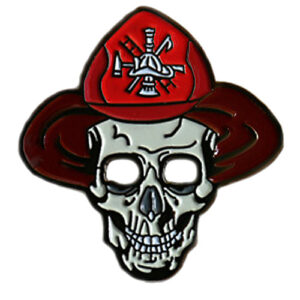 Skull Firefighter Ball Marker