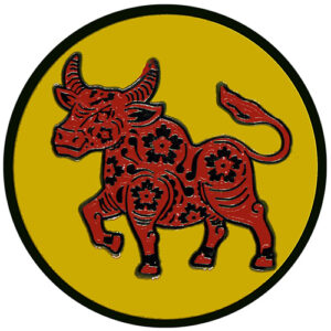 Year of the Bull ball marker