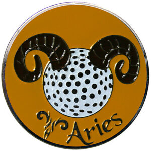 Aries Zodiac ball marker