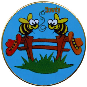 Howdy Bees ball marker